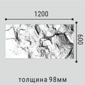 Стеновые Панели Bello deco С001-1 PU панель 600x1200