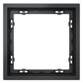 Рамка пластиковая VOLTUM S70 на 1 пост, (графит)