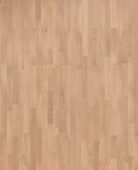 Паркетная доска Upofloor Дуб Уайт Шелк белый матовый трехполосный Oak White Chalk Matt 3S