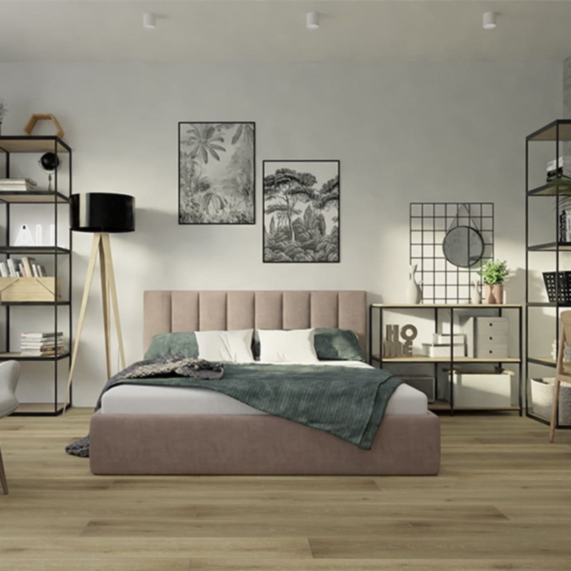 SPC Ламинат Stone Floor MSPC 8мм MP 0004-5 Дуб Полуденный