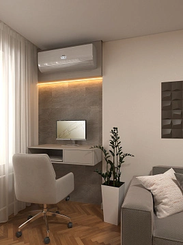 Стеновые Панели Альта Слэб Магия Бетона Полнолуние 600х1200х2,4мм