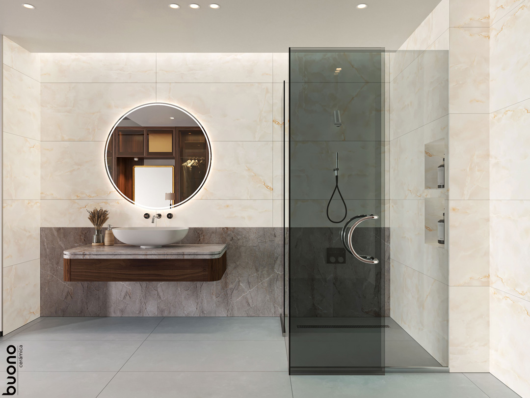 Керамогранит Buono Ceramica Onice Perla Glossy O4450P