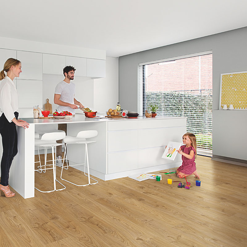 ПВХ-плитка Quick-Step QS Alpha Vinyl Small Planks AVSP 40025 Дуб коттедж натуральный