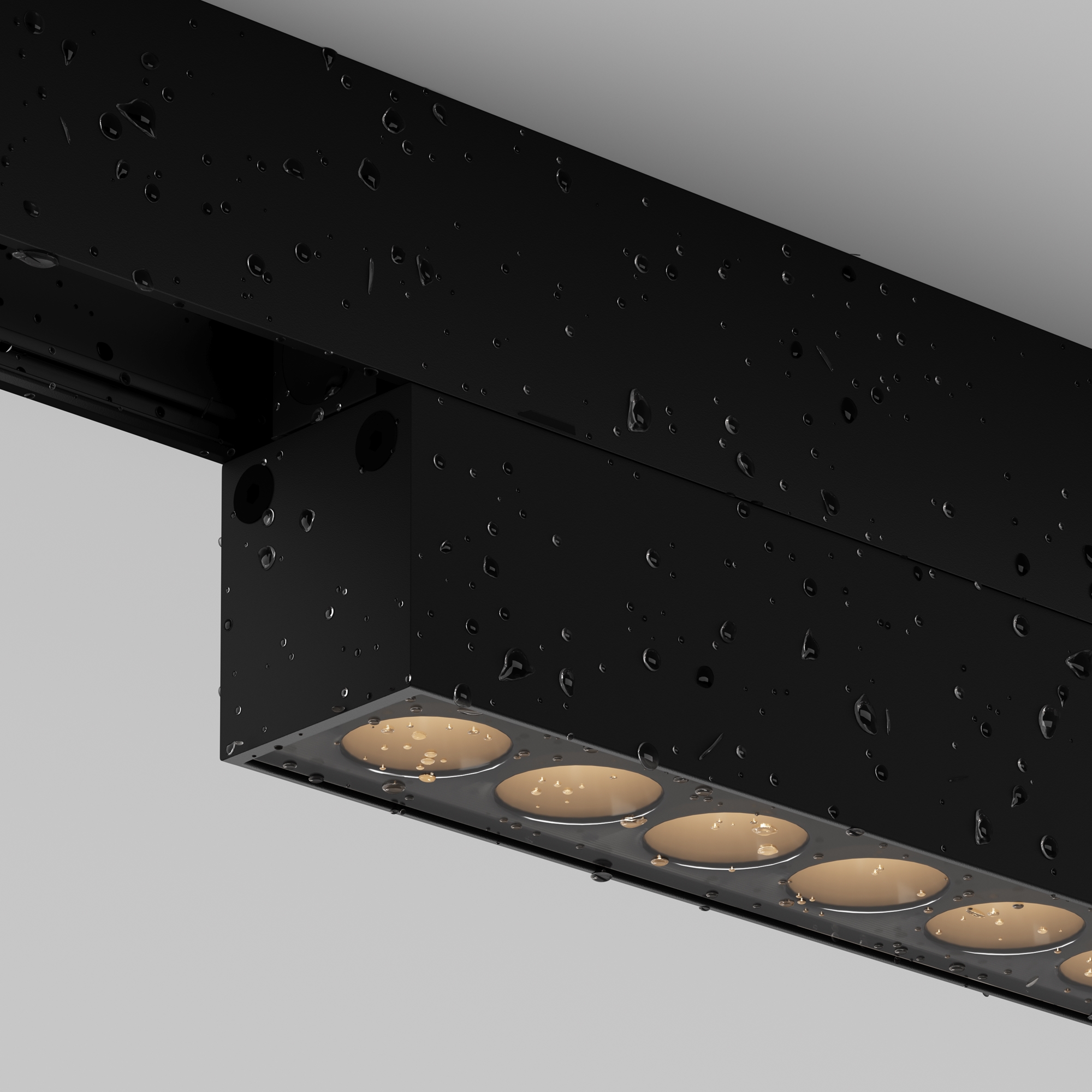 Уличный трековый светильник Outdoor O-TR02-2-S-18WB4K