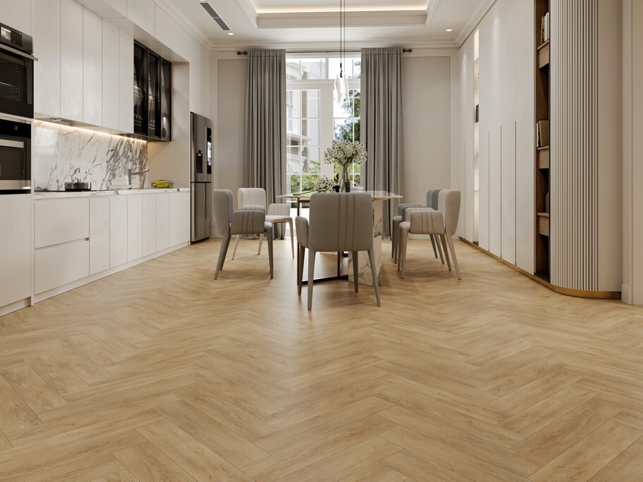 SPC Ламинат Evofloor Parquet Click 4V Oak Sand (Дуб Песочный) (A+B)