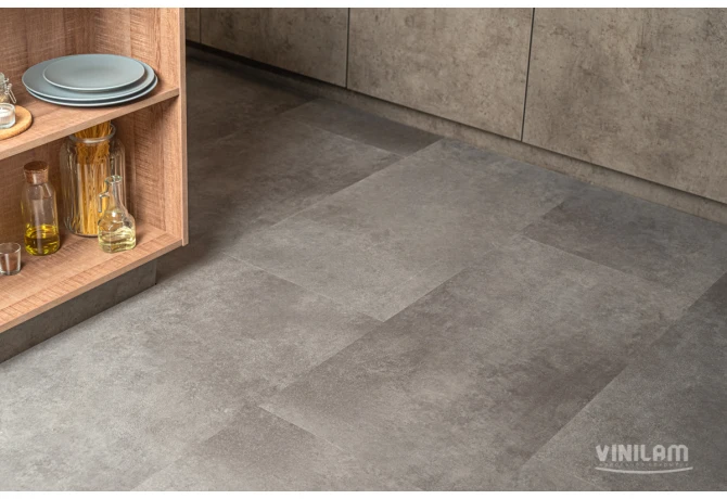 WPC CERAMO VINILAM STONE 6 мм 71610 Цемент Стальной 6 mm