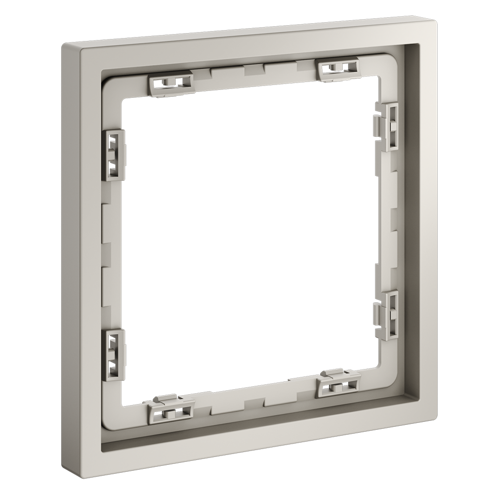 Рамка пластиковая VOLTUM S70 на 1 пост, (кашемир)