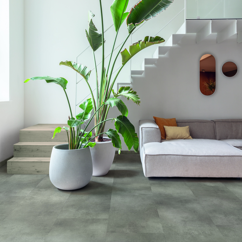 ПВХ-плитка Quick-Step QS Alpha Vinyl ILLUME плитка AVMTU 40273 Бетон облачный