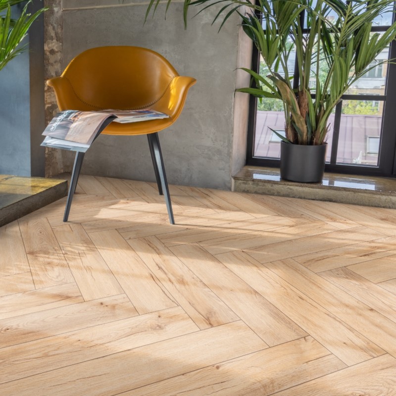 Кварц виниловый ламинат Aquafloor Parquet Glue 4V AF2513PG