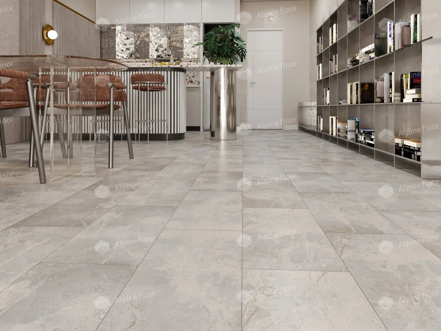 ПВХ-плитка Alpine Floor LVT Light Stone ЕСО 15-3 Ваймеа 4V 43кл