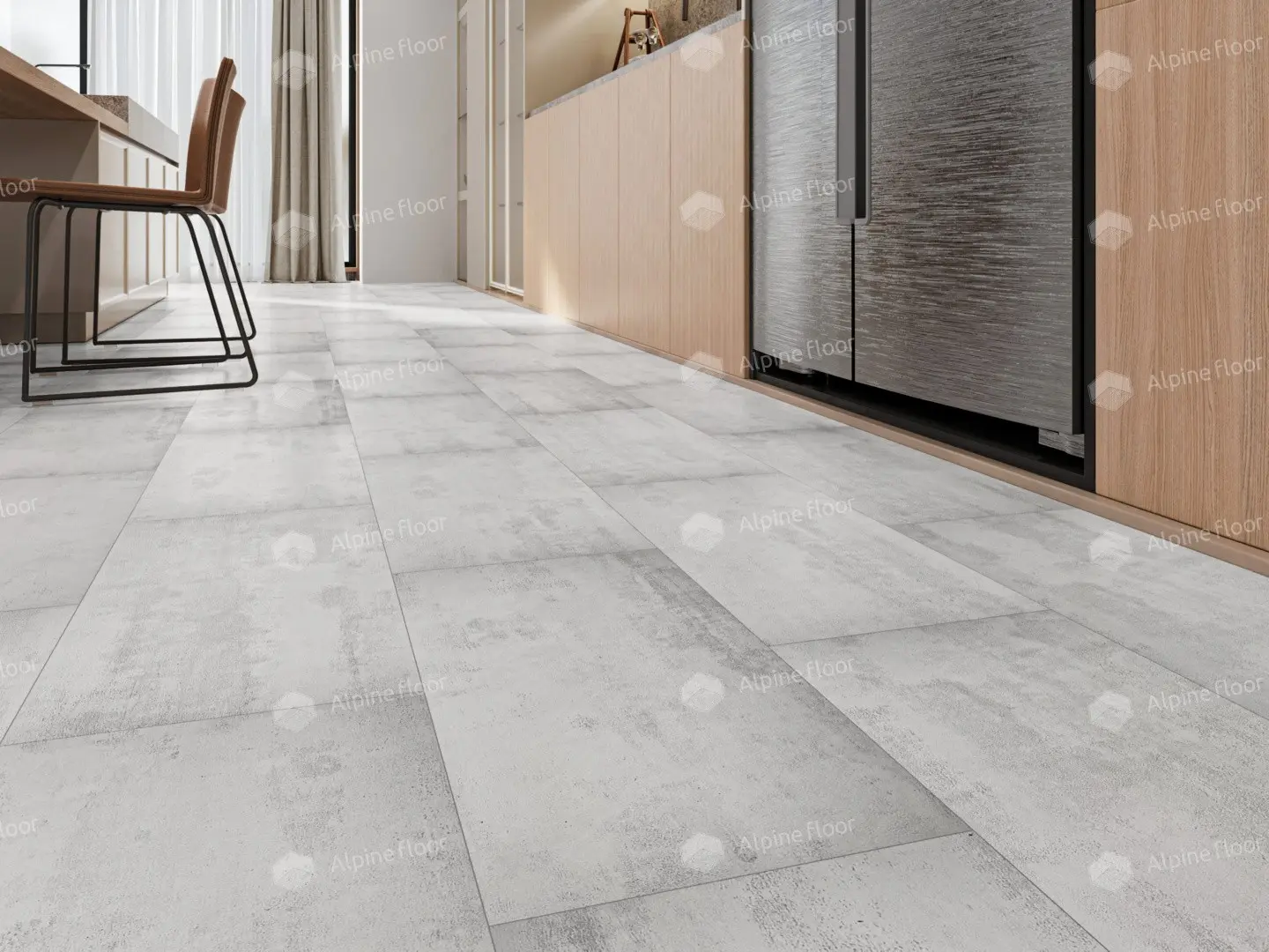 ПВХ-плитка Alpine Floor LVT Light Stone ЕСО 15-6 Самерсет 4V 43кл