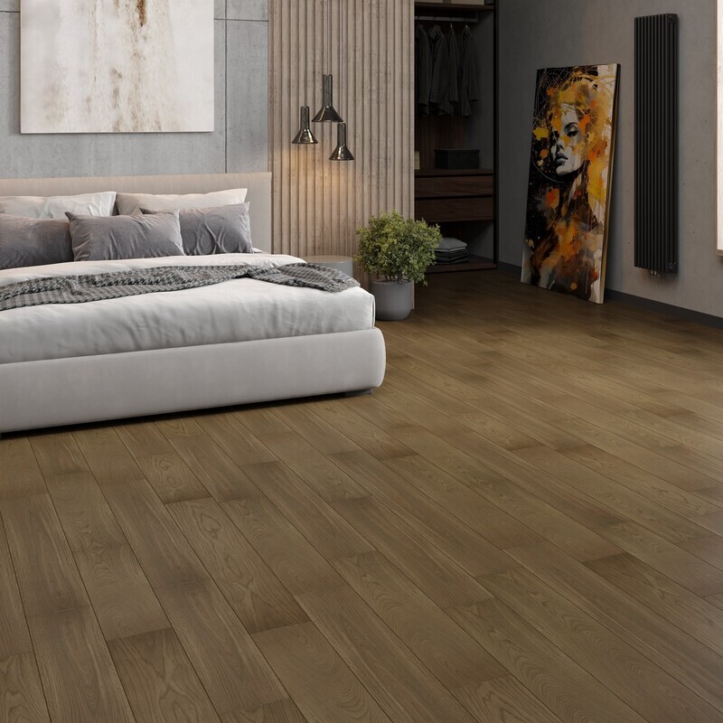 Инженерная доска EPPE 2-х слойная (шип-паз) Арт.: Torso Дуб Stone TR 1810, Дуб Натур, Лак