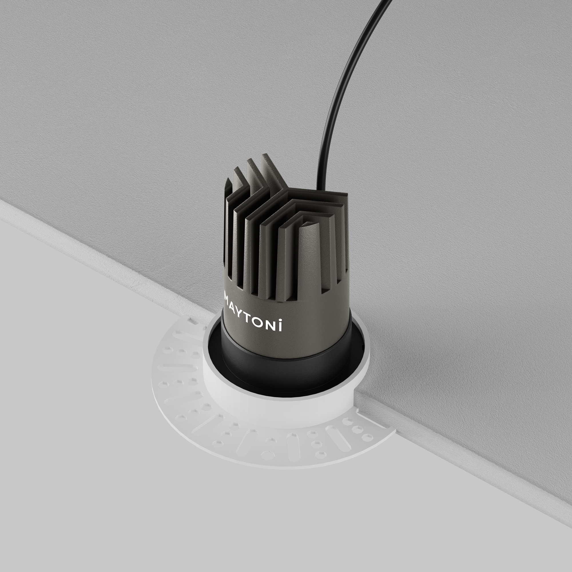 Встраиваемый светильник Technical DL124-10W-4K-TRS-B