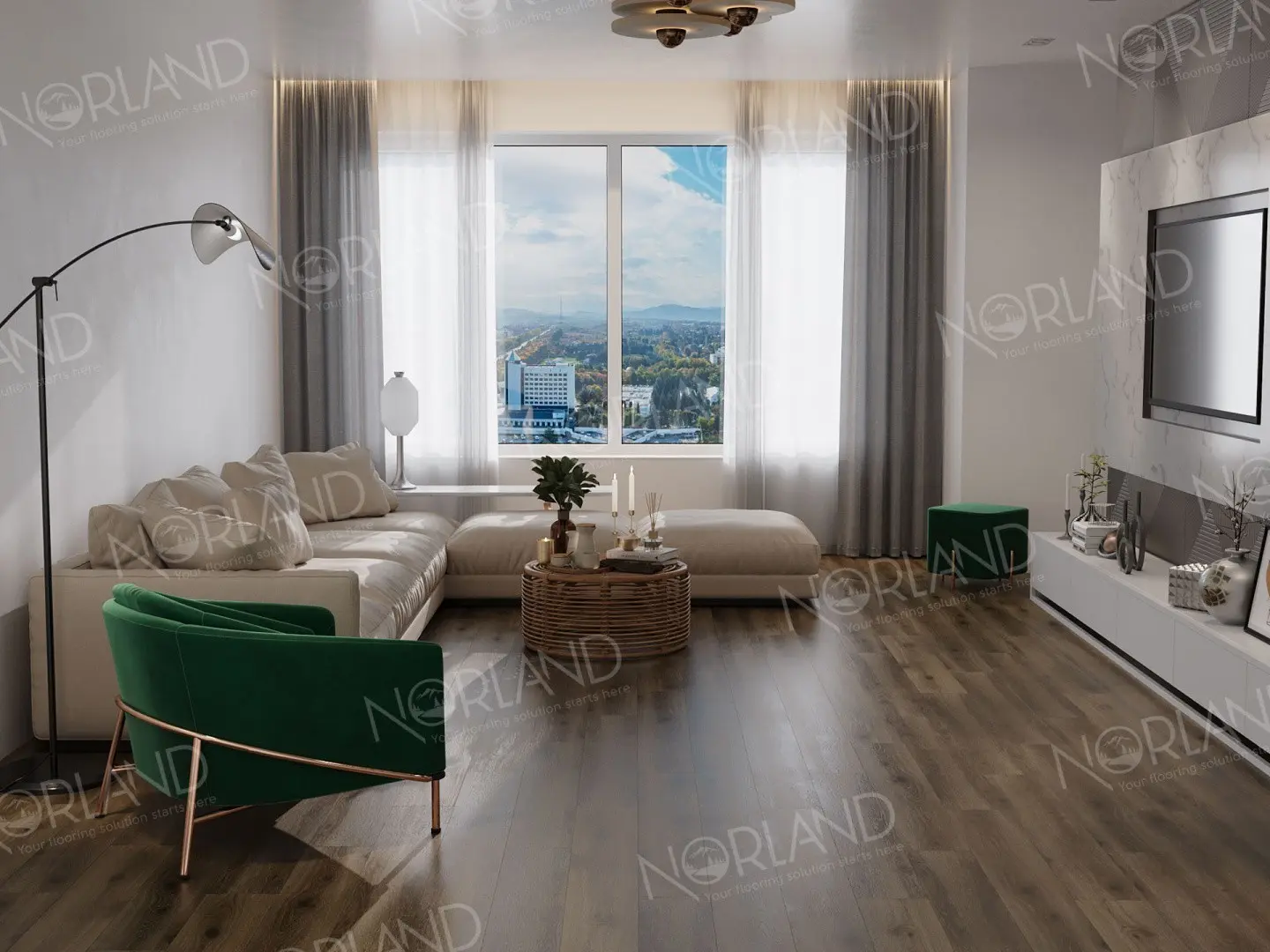 ПВХ-плитка Norland Sigrid LVT Kveld 1003-22