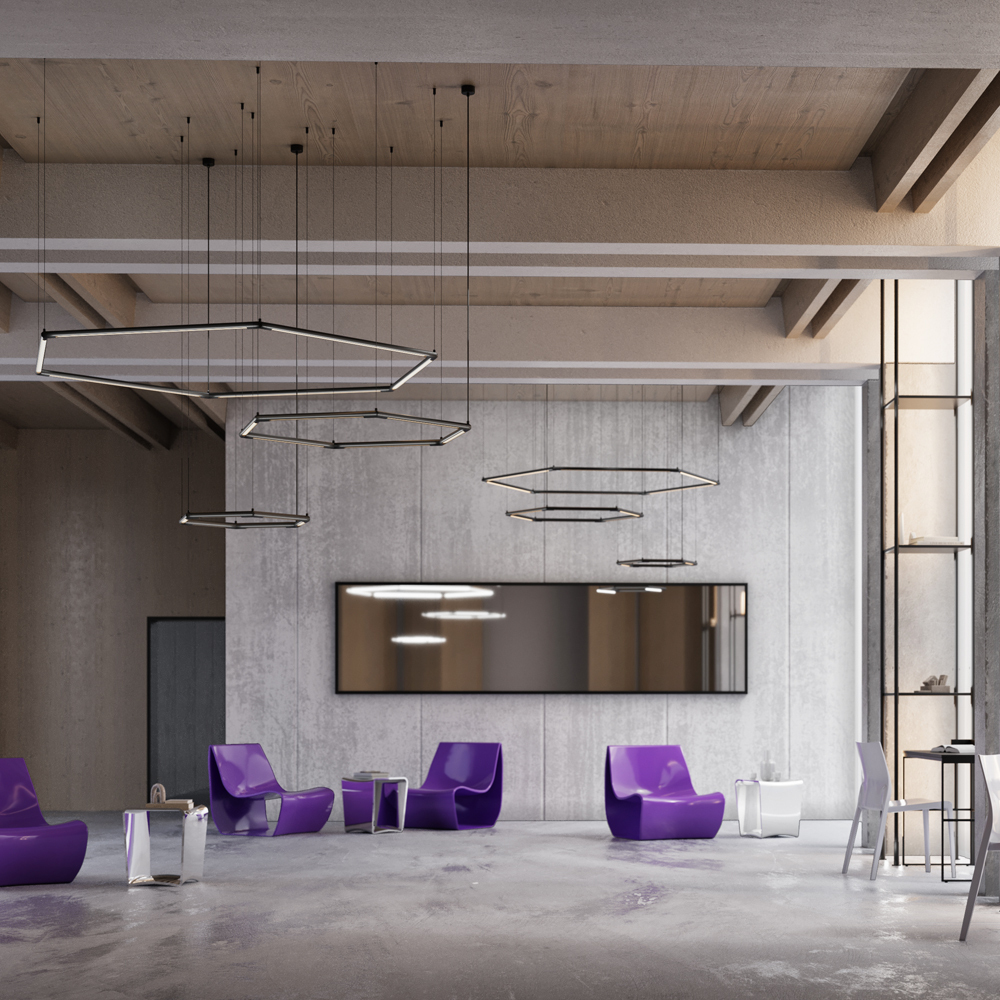 Светильник Technical C148CL-L500-7W3K-B