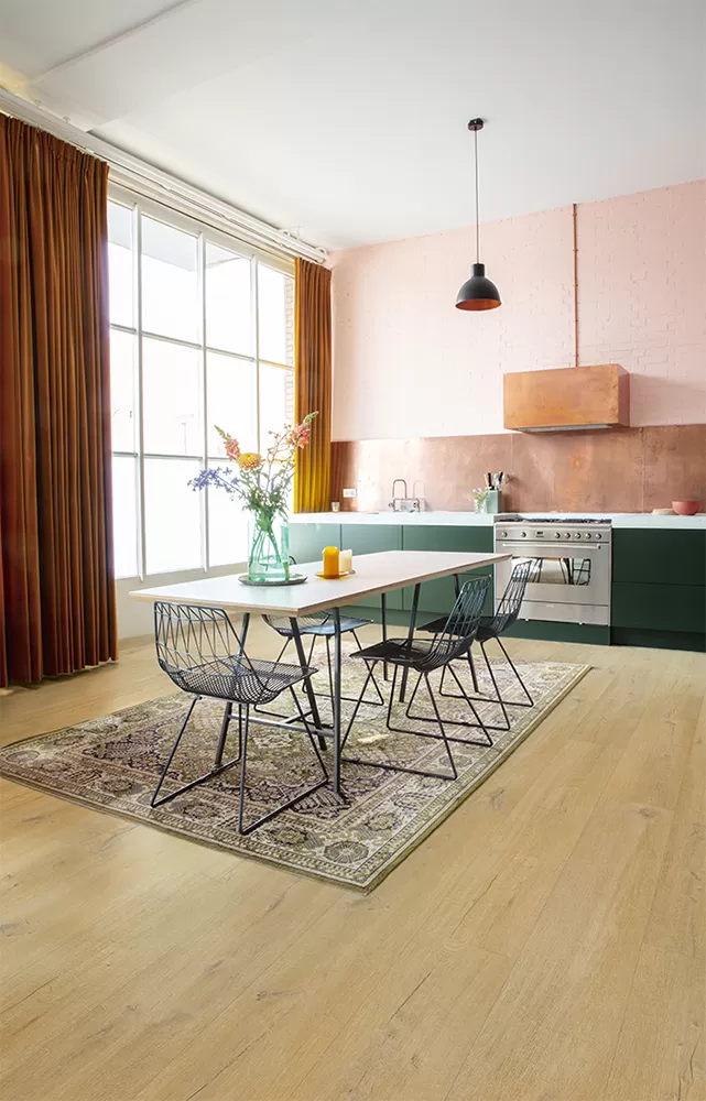 ПВХ-плитка Quick-Step Дуб льняной натуральный Fuse SGMPC20320