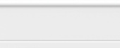 Бордюр Gatsby глянцевый белый 10х25