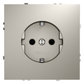 Розетка встраиваемая VOLTUM S70 с заземлением 16А, (кашемир)