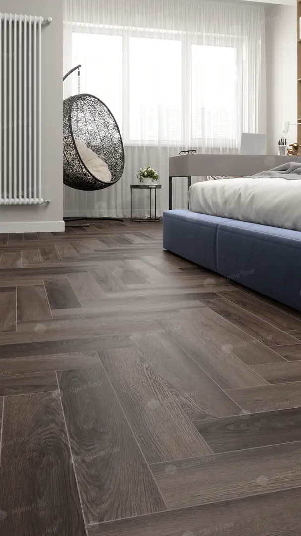 SPC Ламинат Alpine Floor SPC Light Parquet ECO 13-16AB Фафнир 4V 43кл
