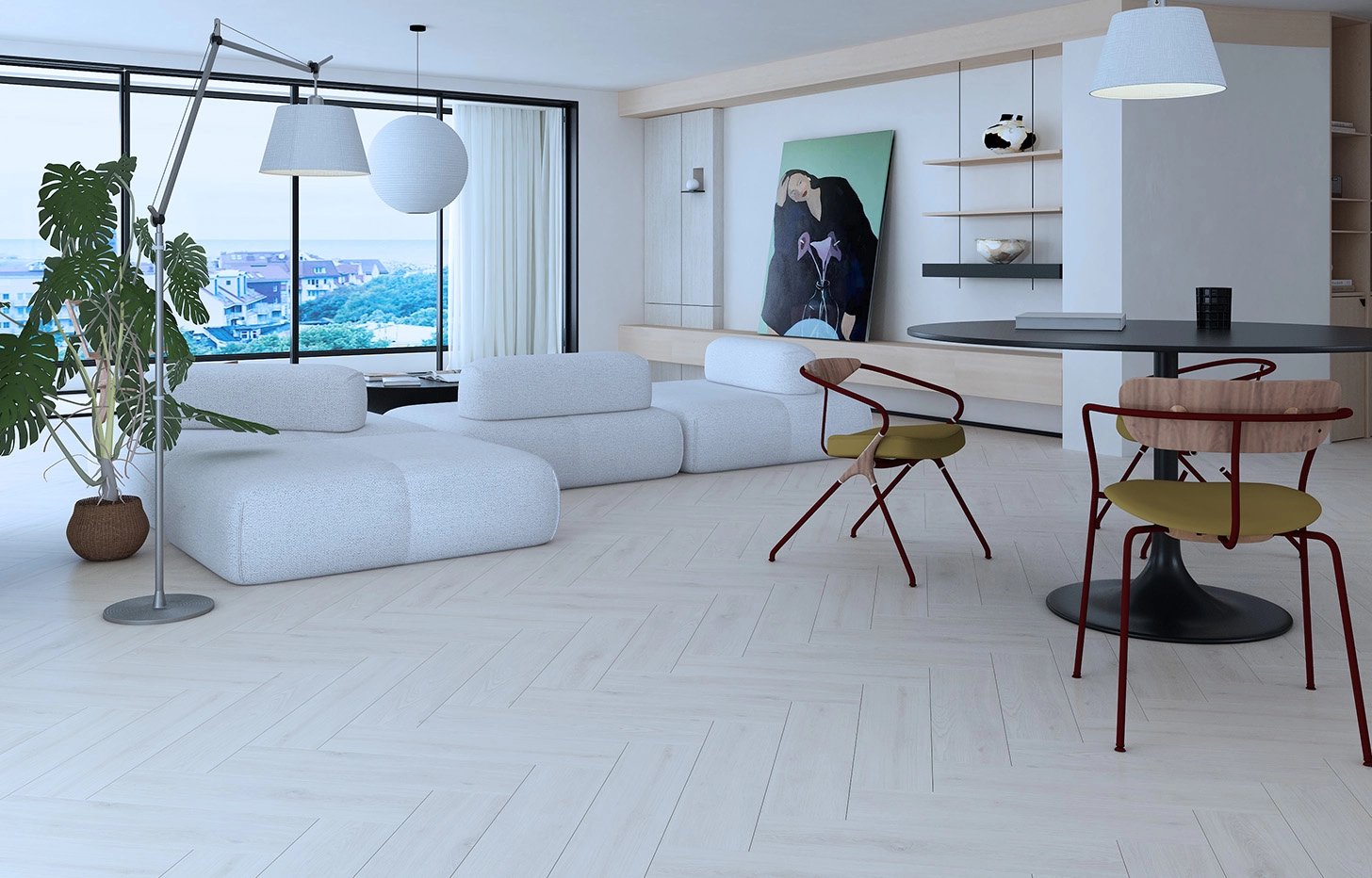 SPC Ламинат Stone Floor MSPC для детской Дуб Нордфилд DCF1-1 MР