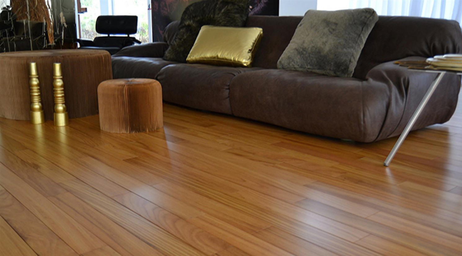 Массивная доска CROWNWOOD Exotic Афзелия (Pachyloba) 250..2250 х 140 х 19 / 2.52