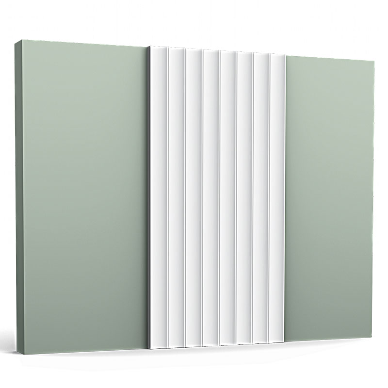 Стеновые панели Orac Decor 3D W109F Valley (гибкие) Белый