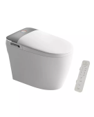 Умный унитаз приставной безободковый Creto Nex Smart 270316 с микролифтом и функцией биде, белый