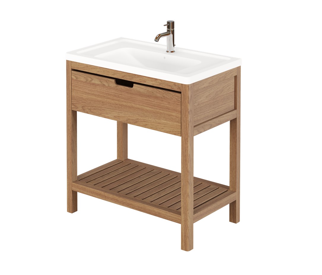 Тумба под раковину Creto Provence Family Wood  85