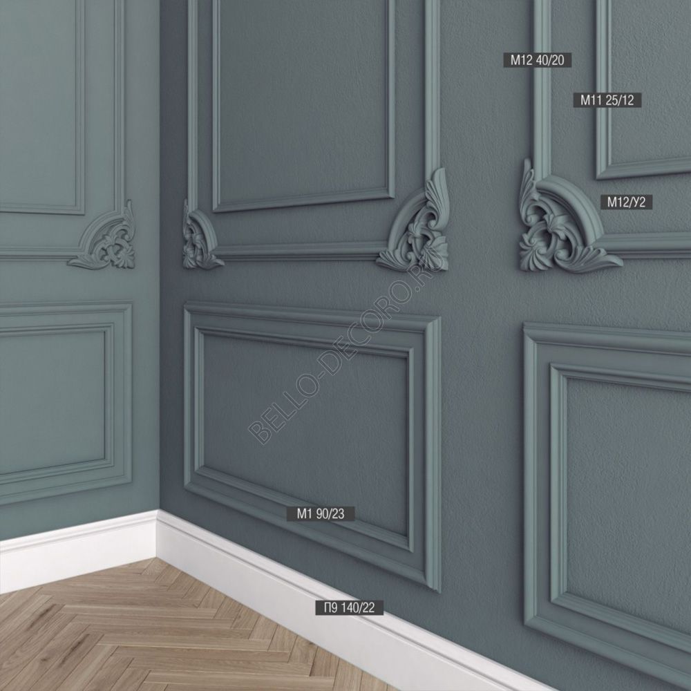 Молдинг Bello Deco М12 40x20x2000