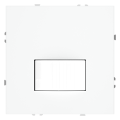 Датчик движения встраиваемый VOLTUM S70, (белый матовый)