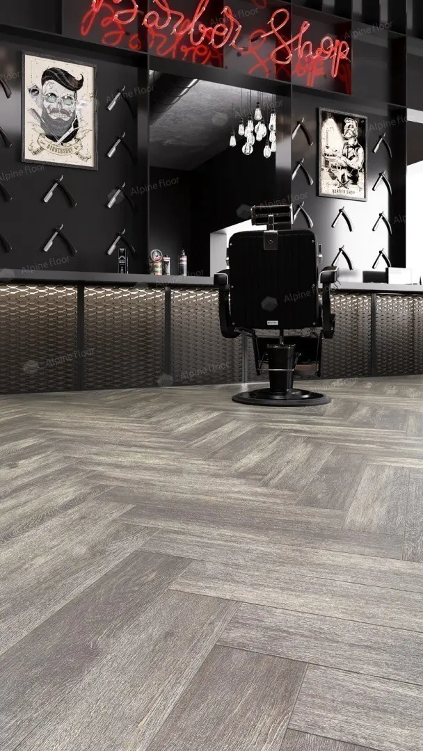 ПВХ-плитка Alpine Floor LVT Parquet ЕСО 16-8 Венге Грей 4V 43кл