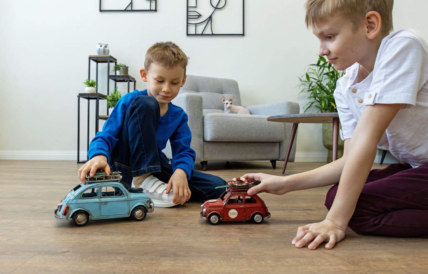 SPC Ламинат Stone Floor MSPC Дуб Пралине 91785-4 MP