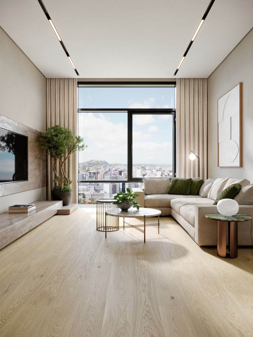 Паркетная доска ESTA 1 Strip 11285 Oak Nordic S Sandstone Original brushed matt 2B 14(3)x180x1800-2390