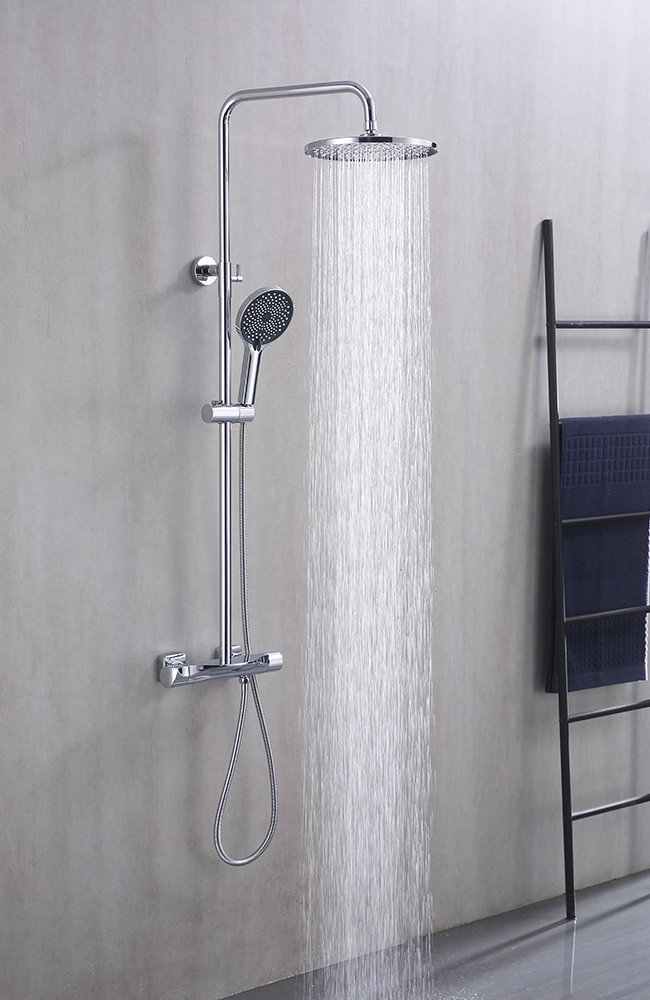 Душевая стойка Creto Mare 1.0 MARE-DCB-CR 3 режима, хром