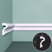 Молдинг Bello Deco М23 50x22x2000