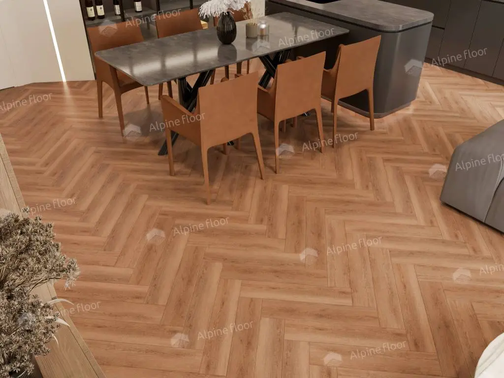 SPC Ламинат Alpine Floor SPC Light Parquet ЕСО 13-31AB Дуб Капелла 4V 43кл