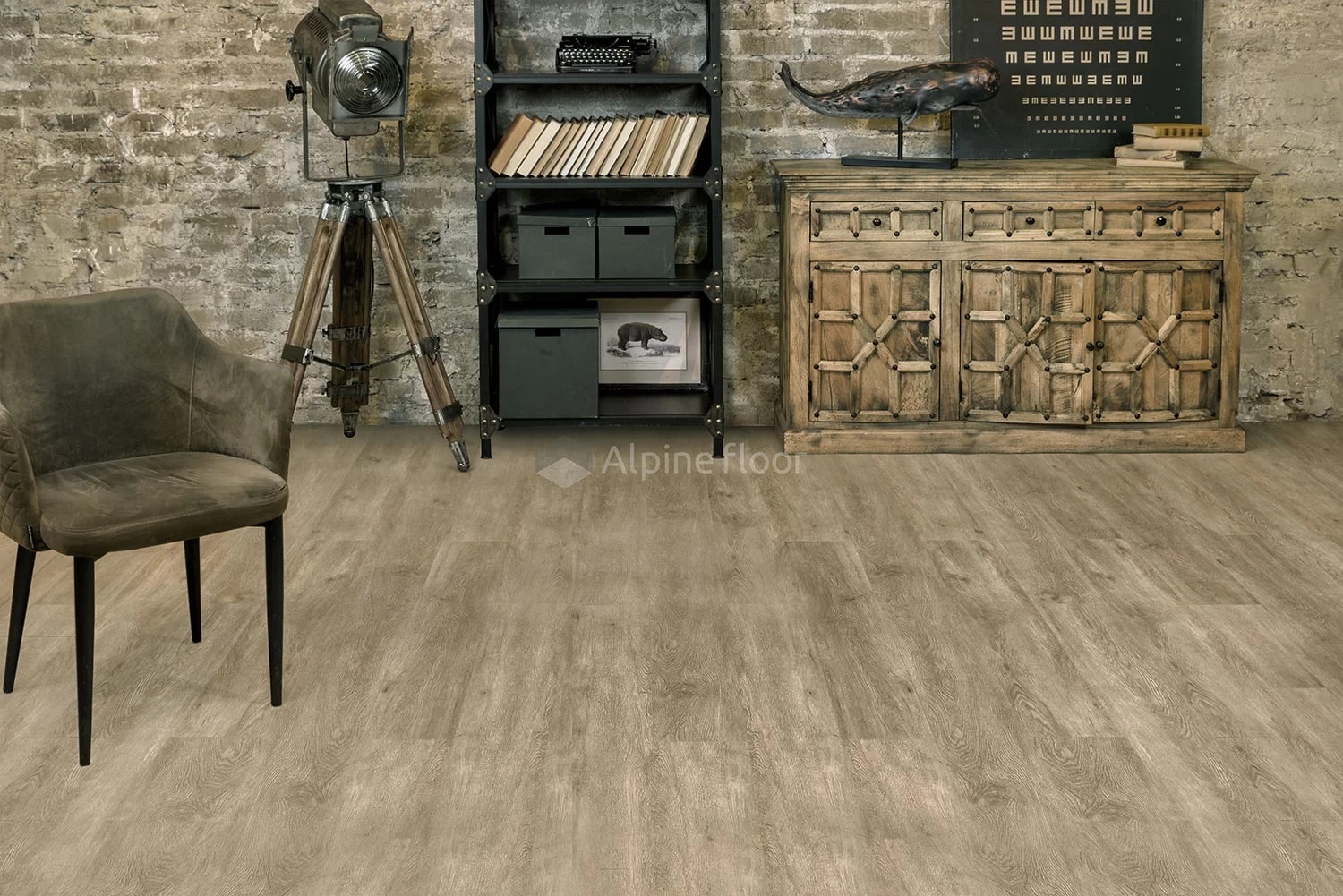 ПВХ-плитка Alpine Floor Grand Sequoia LVT ECO 11-502 Камфора