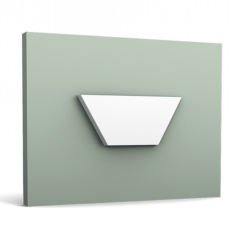 Стеновые панели Orac Decor 3D W101 Trapezium Белый