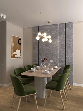 Стеновые Панели Альта Слэб Мраморная Феерия Мисти 600х1200х2,4мм