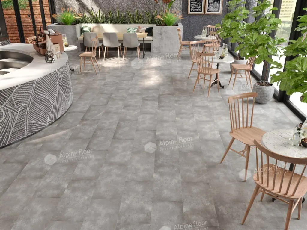 SPC Ламинат Alpine Floor SPC Stone Mineral Core ЕСО 4-12 Девон 4V 43кл