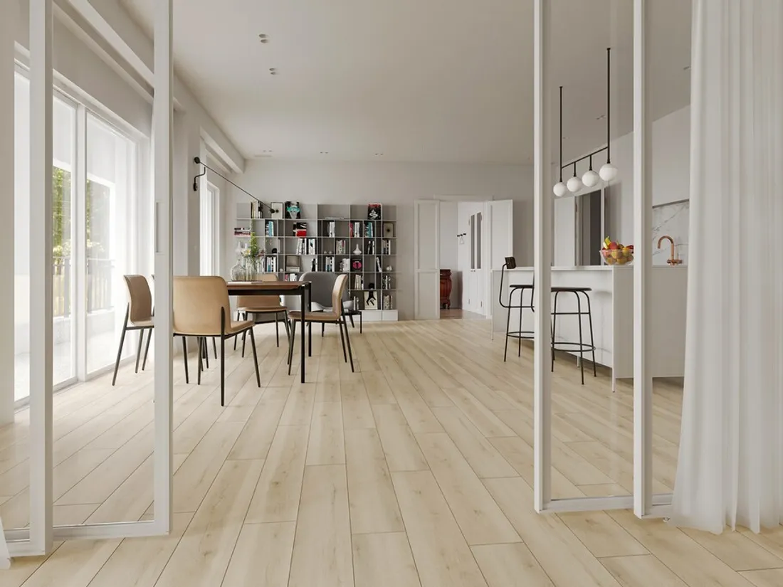 SPC Ламинат Evofloor Home (Rus) Oak White