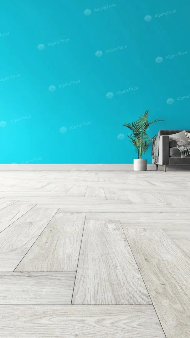 SPC Ламинат Alpine Floor SPC Light Parquet ЕСО 13-11AB Снежный 4V 43кл