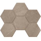 Мозаика GB02 Hexagon 25x28,5 непол.