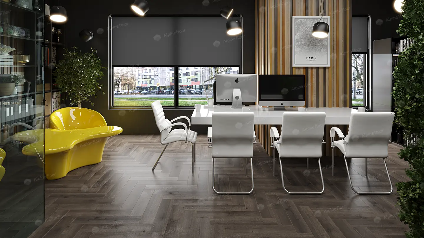SPC Ламинат Alpine Floor SPC Light Parquet ECO 13-19AB Дуб Антарес 4V 43кл
