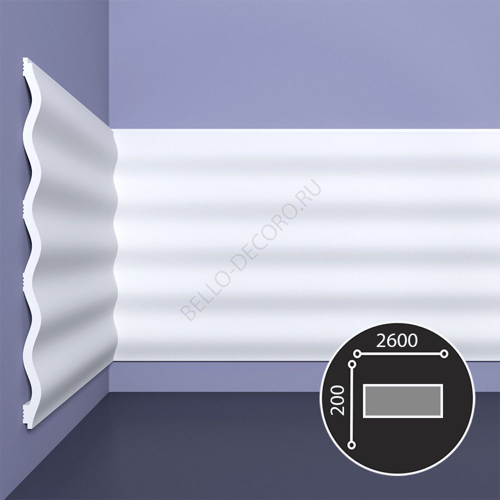 Стеновые Панели Bello deco СП 01/2.6 панель 200x2600