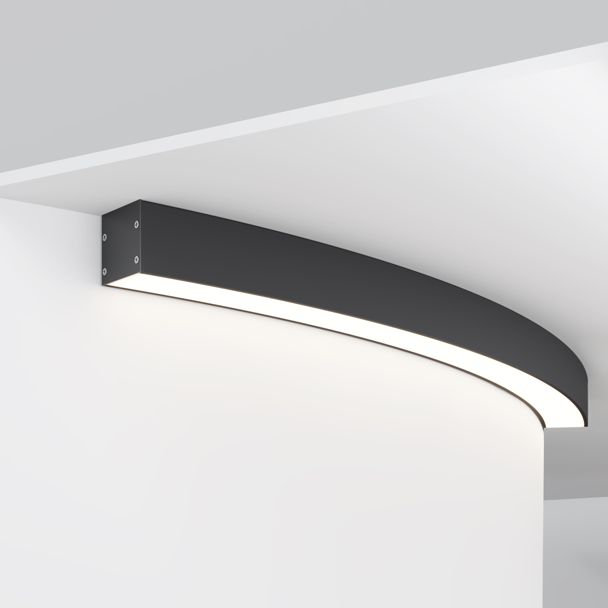 Профиль Led Strip ALM-3535R-B-D-45°-1.5M