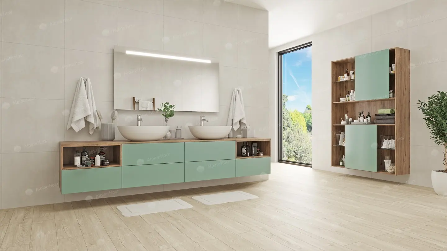 ПВХ-плитка Alpine Floor LVT Sequoia ЕСО 6-5 Секвойя Серая 4V 43кл