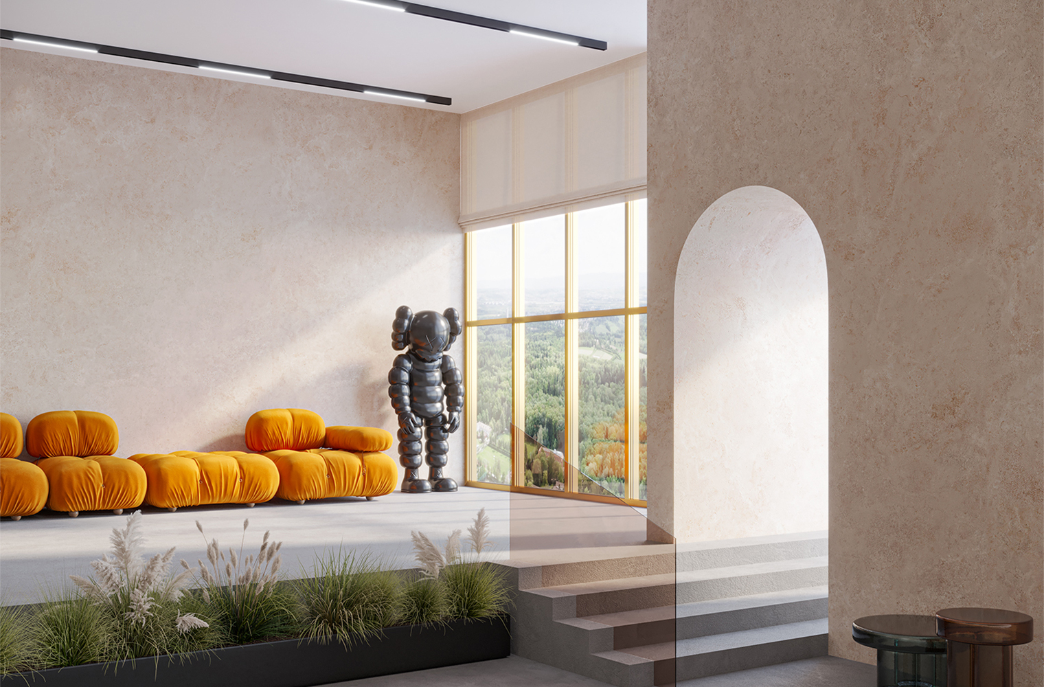 Трековый светильник Technical TR074-2-20W4K-B