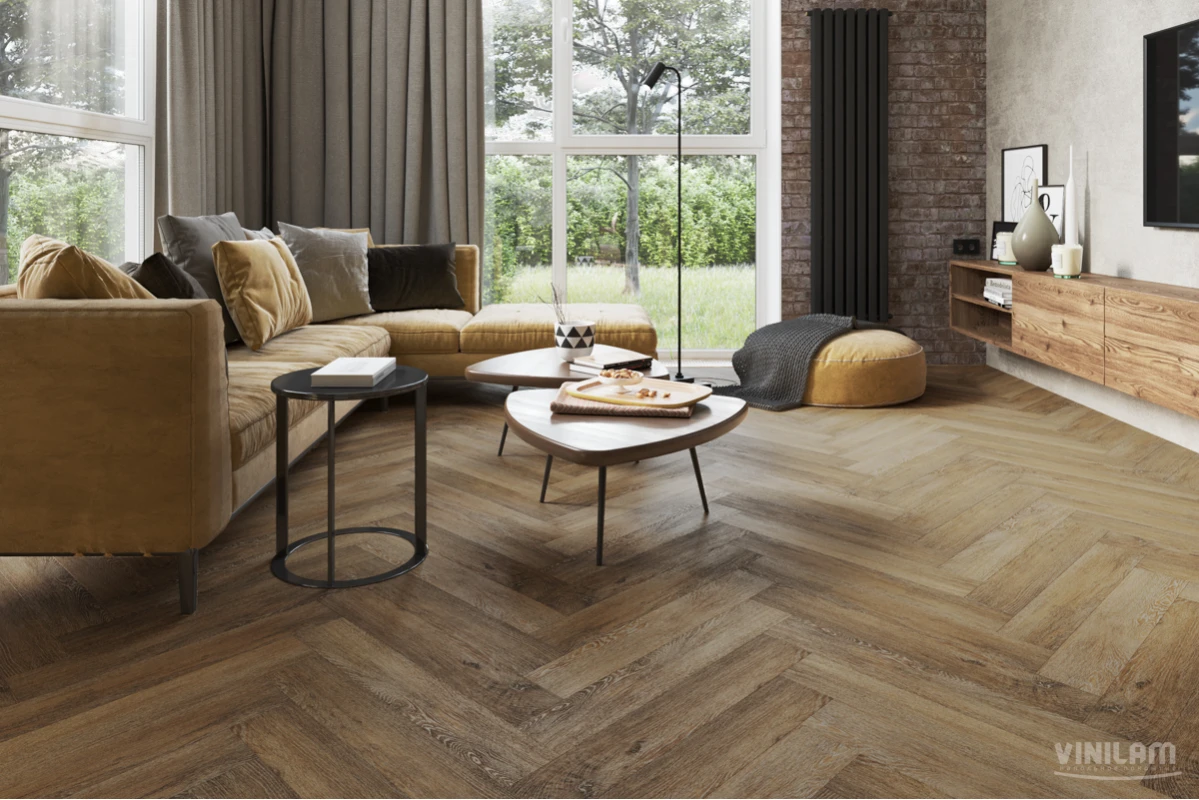 SPC VINILAM PARQUET Herringbone (ISOCORE) IS11377 Паркет Тусон