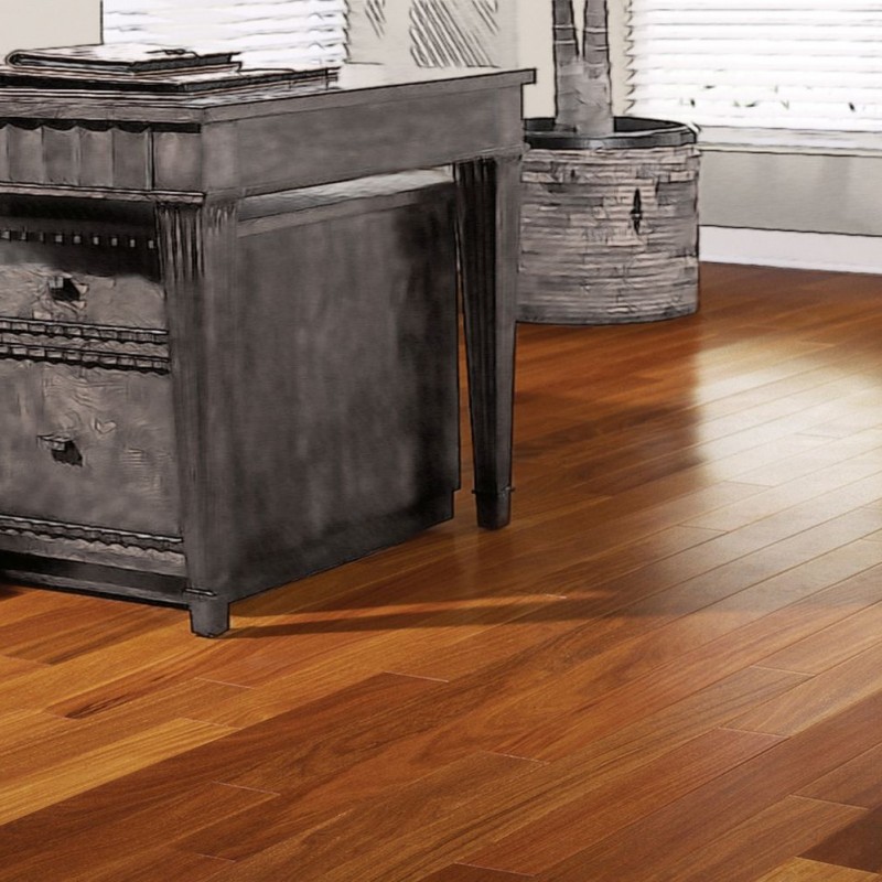 Массивная доска CROWNWOOD Exotic Ироко (Iroko) 250..2250 х 140 х 19 / 2.52